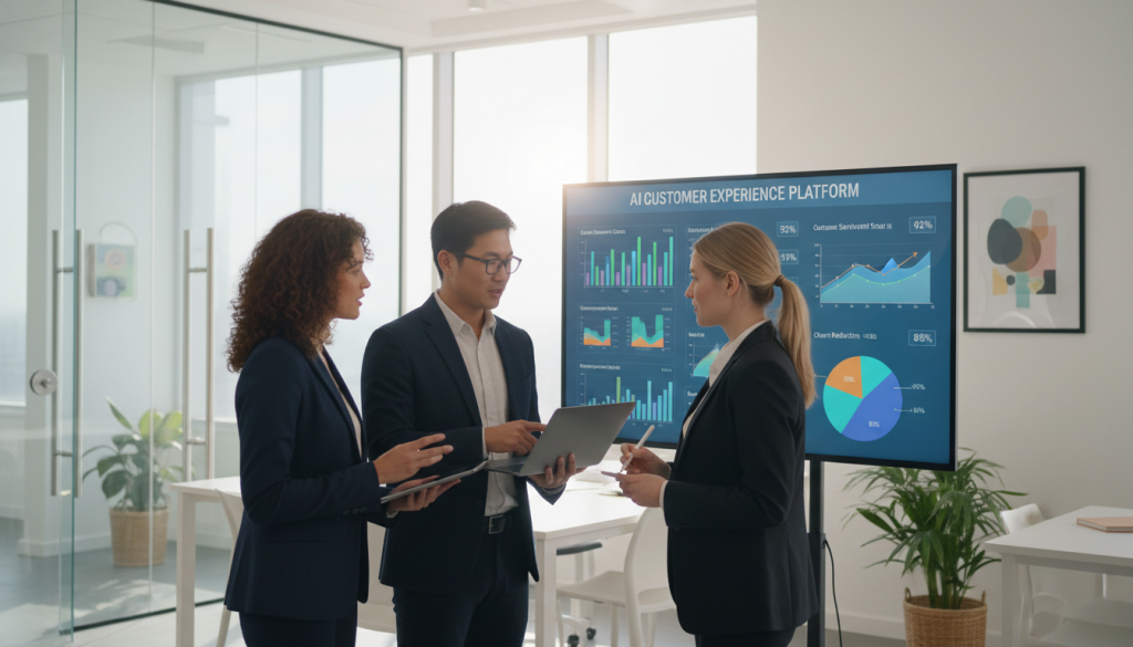 AI business solutions for customer experience