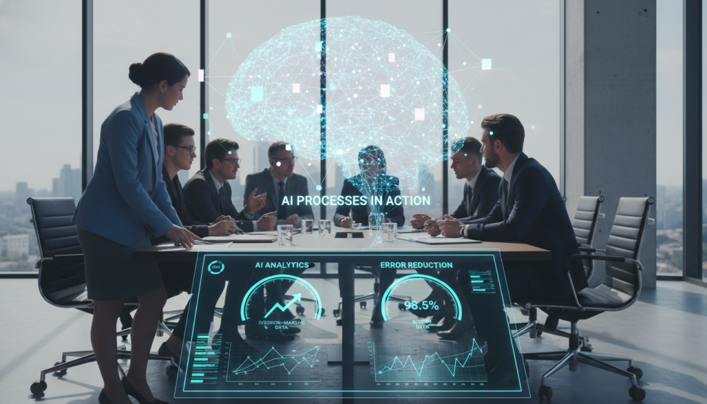 How does AI reduce human error How does AI reduce human error