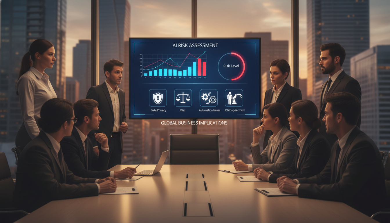 What are the risks of AI in business?